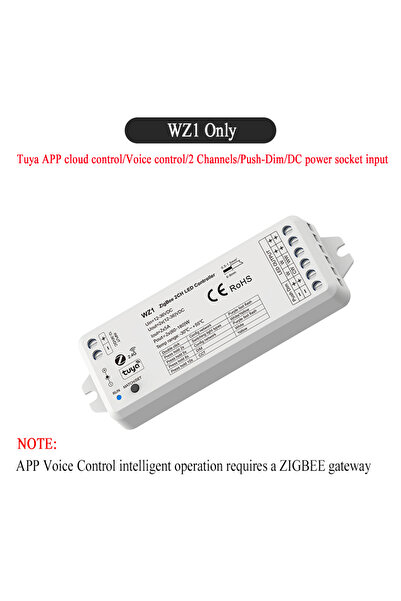 Choice ZIGBEE DIMMER Tuya Zigbee 2CH LED Controller DC 12V 24V Smart Dimmer W...