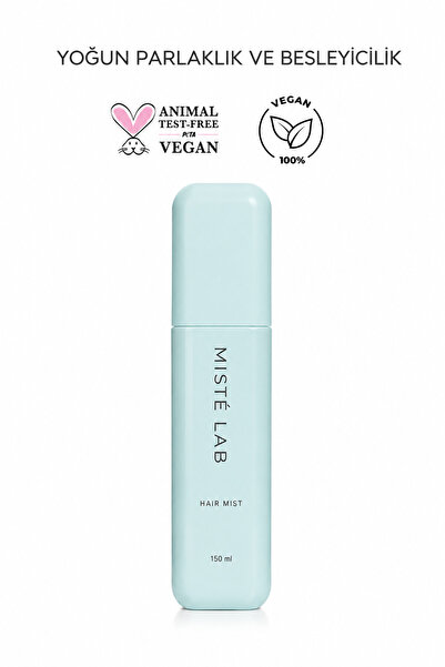 Misté Lab Hair Mist Elektriklenme Karşıtı ve Pürüzsüzleştirici Etki, Yoğun Pa...