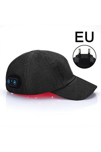 Choice1 Black-EU plug New Infrared LEDs 660nm&850nm Red Light Therapy Hair Gr...