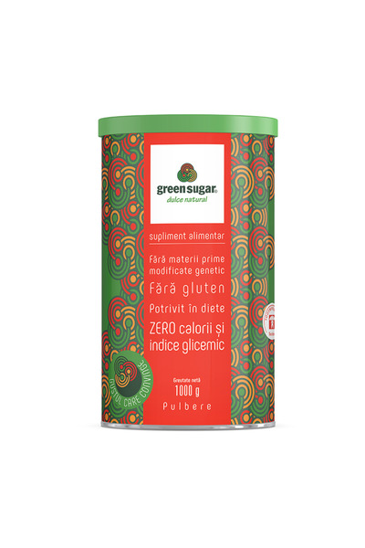 Remedia Green Sugar Indulcitor Pulbere 1kg