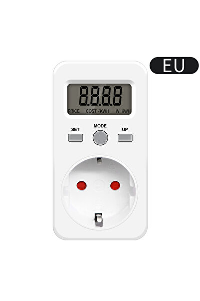 Choice1 EU Plug Digital Wattmeter 220V 110V AC Power Meter Electricy Consumpt...