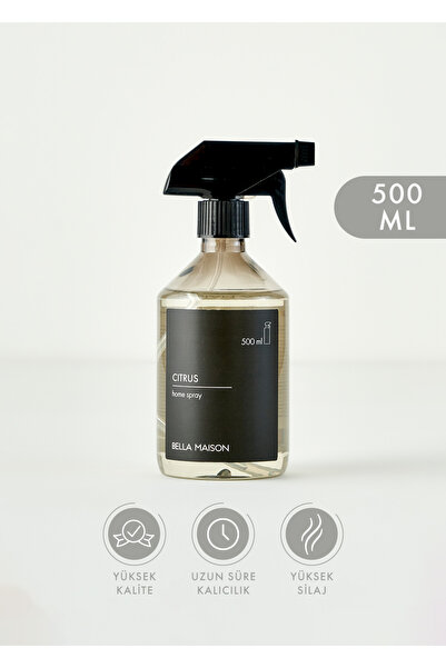 Bella Maison Citrus Oda Spreyi Siyah (500 ml)