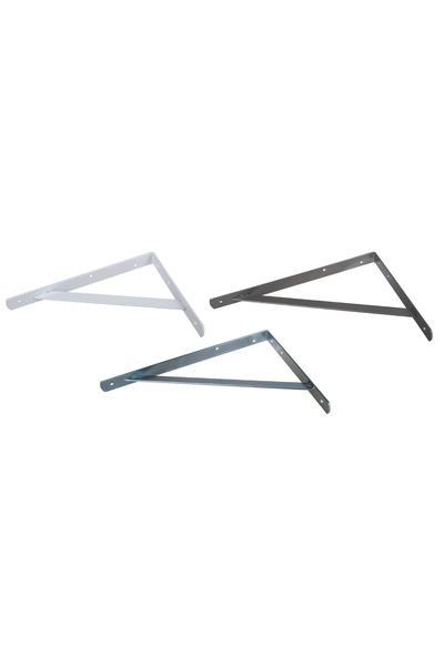 Evotools Punte consolă metalică 300 mm 200 mm Albă