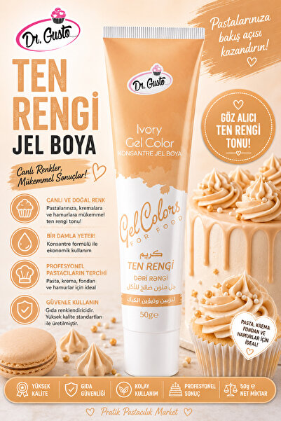 Genel Markalar Jel Boya (Tüp) 50GR Ten Rengi