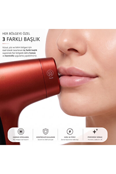 ROBX A05 3 Milyon Atım Akıllı Cilt Tanıma Ultra Seri Atım 3 Başlık IPL Lazer Cihazı