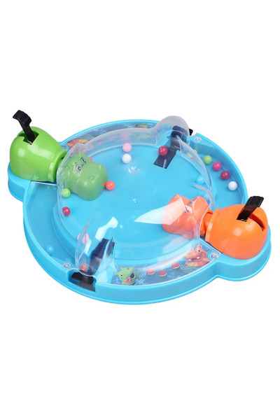 Choice Blue New Hippo Frog Bean Eating Table Game Multi Player Interactive Bo...