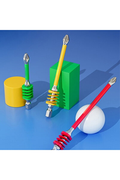 Choice 65-90-110 3pcs Anti-Slip Magnetic Phillips Bit with Spring 65/90/110mm...