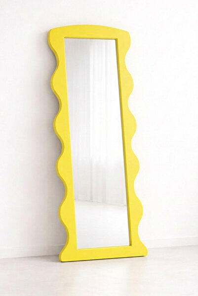 Ortakçı Design Bubble Edge – Dalgalı Boy Aynası | Modern Dekoratif MDF Ayna