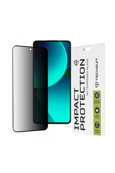Xiaomi Folie de protectie Ecran Privacy Techsuit pentru 13T Pro / 13T, Sticla...
