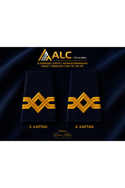 3. ve 4. Kaptan Apolet