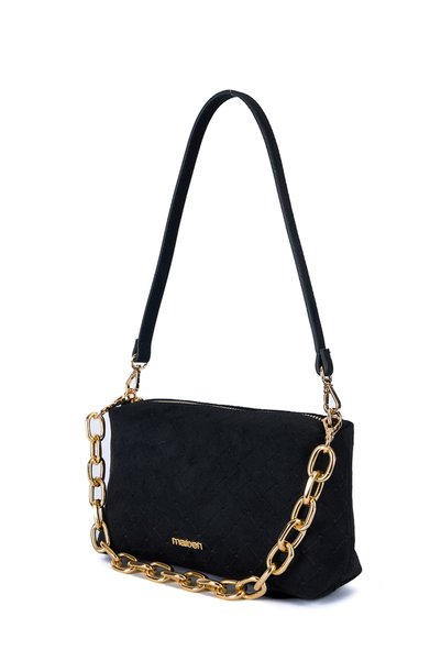 Maiden Black Women's Shoulder Bag Mdc1030