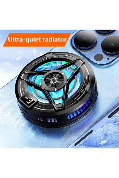 Choice SL17-Black New Magnetic/ Back-clip Mobile Phone Semiconductor Radiator...