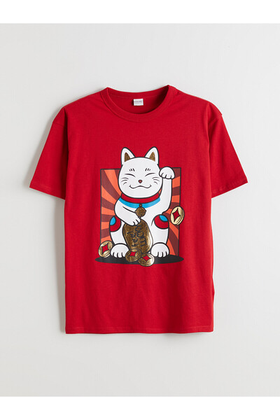 LC Waikiki Original Oval Collar Boys' T-Shirt
