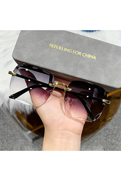 Choice1 white C1 1/3PCS Square Rimless Sunglasses Women Luxury Brand Designer...