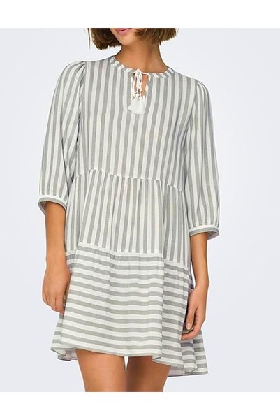 Evendi Rochie scurta, Alb/Verde