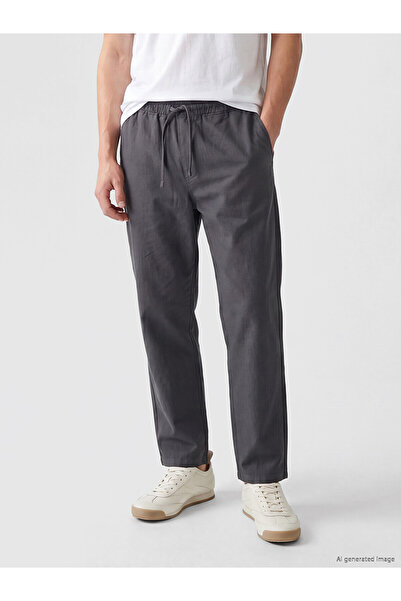 LC Waikiki Nevavm Farkıyla Xside Anthracite Regular Fit Men's Trousers