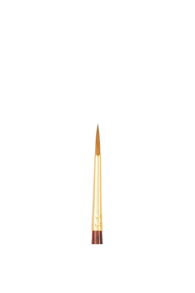 Bigpoint 110 Series Sable Kolinsky Round Brush No: 3/0 X 12 Pieces