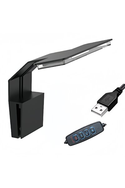 Choice مصباح حوض سمك LED أسود اللون يعمل بمنفذ USB، موفر للطاقة، مقاوم للماء،...