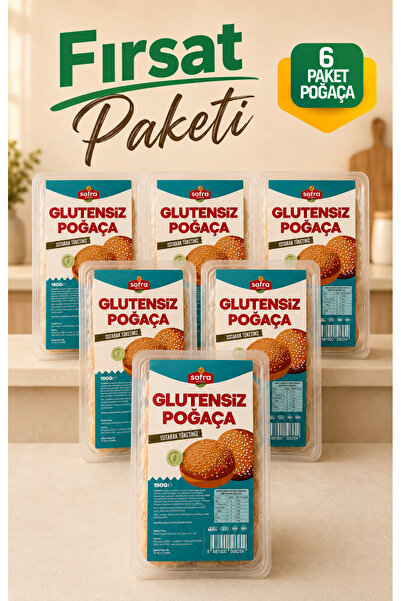 SOFRA GLUTENSİZ GLUTENSİZ FIRSAT SETİ POĞAÇA (6 PAKET)