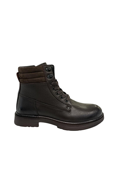 JAMES FRANCO Men's Boots 510 - Genuine Leather and Brown