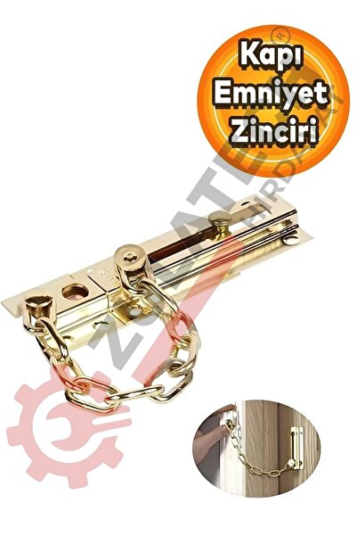 ZULATECH HIRDAVAT Kapı emniyet sürgülü Kapı Emniyet Zinciri Çelik Kapı Emniye...