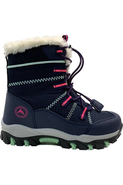 pepino Pk22-961 Navy Blue Phosphor Fuchsia Girls' Boots Navy Blue