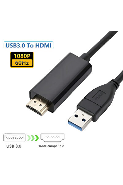 Choice1 kebidumei USB TO HD Cable KEBIDUMEI USB to HDMI-compatible Cable USB ...