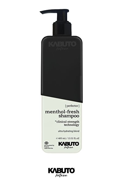 Kabuto Katana Menthol Fresh Kepek Karşıtı Mentollü Şampuan 400 ml | Saç Deris...