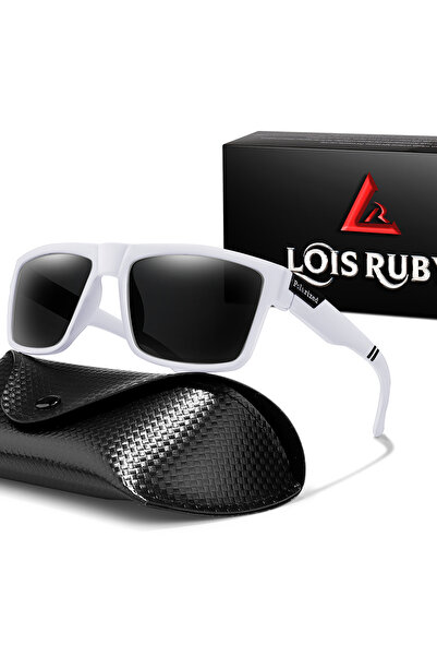 Choice3 نظارات شمسية مربعة الشكل للدراجات من LOISRUBY طراز AE28، مستقطبة ومقا...
