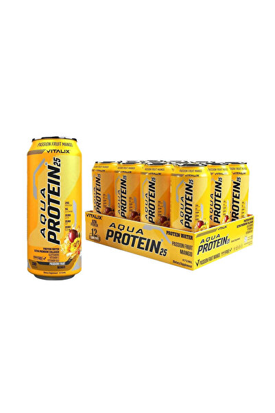 VİTALİX Aqua Protein 25 Protein Water - Passion Fruit Mango - Protein Drink