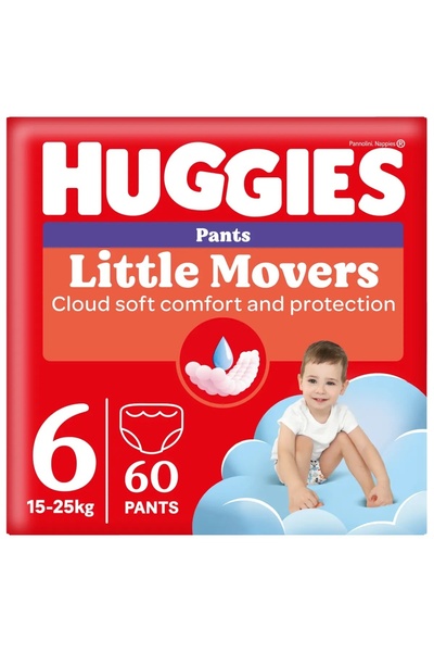 Huggies Εικονική Συσκευασία 6, Αγόρι, 15-25 kg, 60 τεμάχια