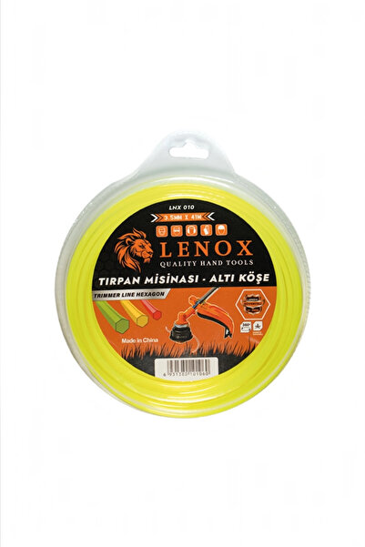 Lenox Tools Tırpan Misinası Altı Köşe 3.5 mm 41 Metre Kalın Misina Ot Çim Biç...