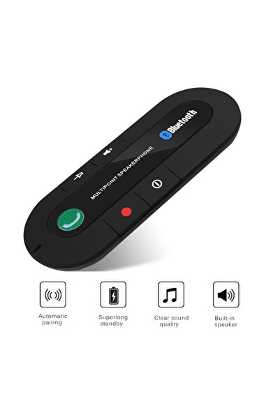 Choice kebidumei black Car Sun Visor Speaker Bluetooth Car Kit Handsfree Call...