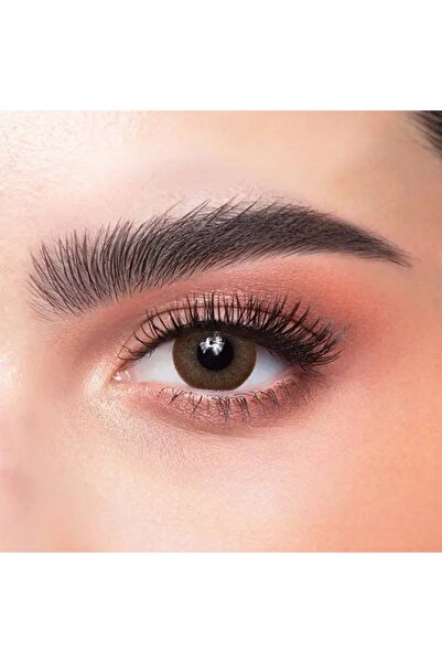DAHAB Natural Brown 9 Months Disposable Contact Lenses, Colored Contact Lense...