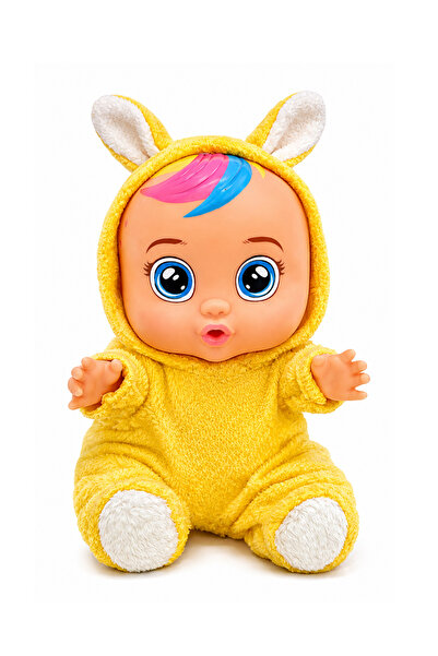Global Toys Sarı Tulumlu Ağlayan Ve Konuşan Roza Et Bebek