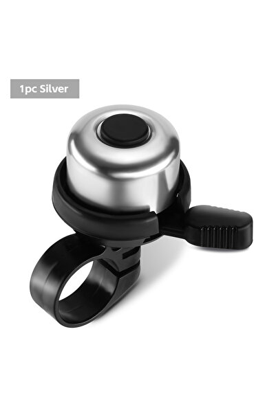 choice2 1pc Silver WEST BIKING Mini Bicycle Bell Retro Aluminum Alloy Clear S...