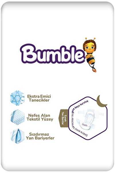 Bumble 6 Numara XLarge Bebek Bezi Eko Paket 48 Adet | 15 Kg