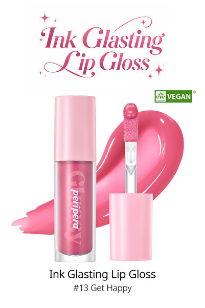 PERIPERA Dudaklara Dolgun ve Işıltılı Görünüm Sunan Gloss PERIPERA Ink Glasti...