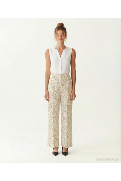 Yargıcı Wide Regular Waist Pants
