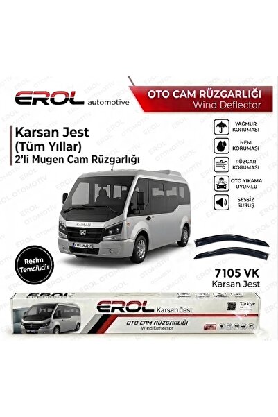 Erol KARSAN JEST ÖN MUGEN CAM RÜZGARLIĞI (2'Lİ)