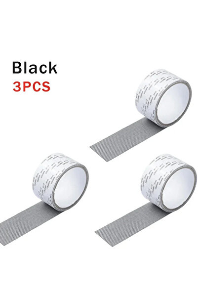 Choice 3PCS-Black Window Screen Tape Anti-mosquito Screen Repair Subsidy Door...