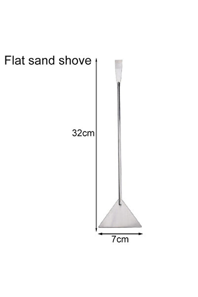 Choice3 Flat sand shovel Aquarium Scissors Tweezers Tool Fish Tank Plants Wav...
