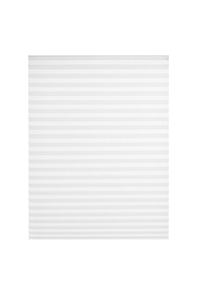 Choice 90x150CM White Semi blackout Pleated Window Blinds Temporary Window Sh...