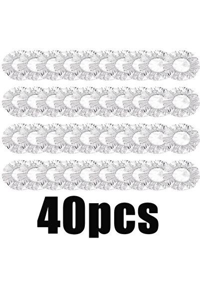 Choice1 40pcs 10-60pcs Reusable Aluminum Foil Bowl Cover Heat Insulation And ...