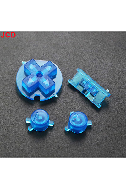 JCD Transparent blue 1 Set Suitable For Game Boy Color Button Shell For GBC C...