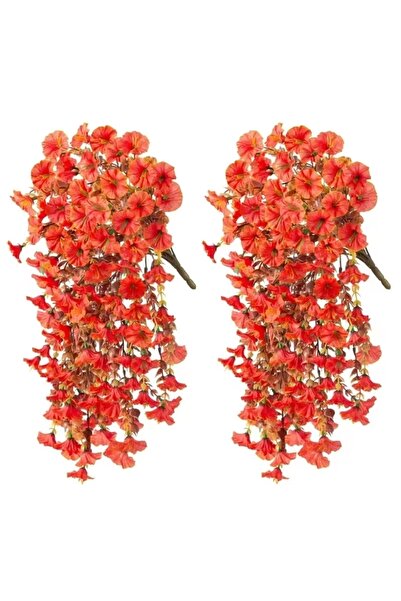 choice2 1 pc Orange Artificial Flowers Vine Morning Glory Wedding Wreath Home...