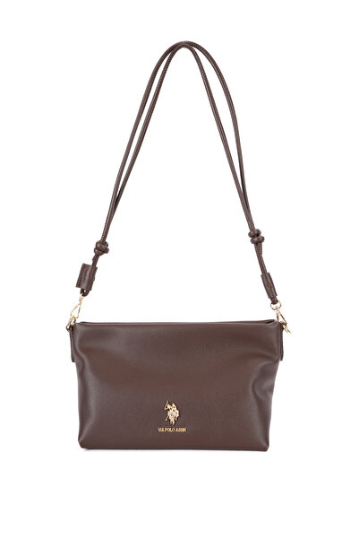 U.S. Polo Assn. Geantă de umăr maro pentru femei Us26587