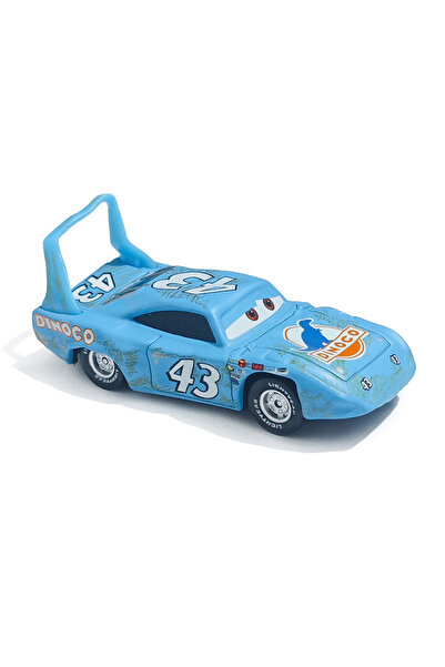 Choice8 001 Pixar Cars Model 43 Strip Weathers Dinoco Battle-Damaged Car King...