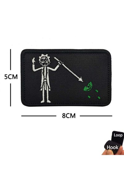 Choice22 HK50-15 Pirate Flag,FOG Forward Observations Clothes Badge,Blackbear...