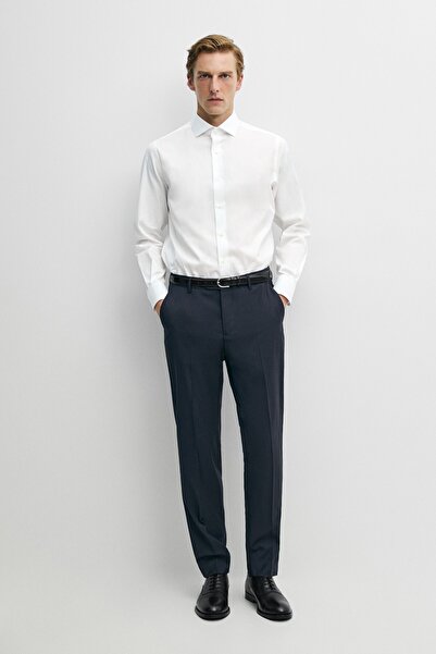 Massimo Dutti %100 pamuklu slim fit gömlek